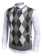 Slim Fit Argyle Sweater Vest