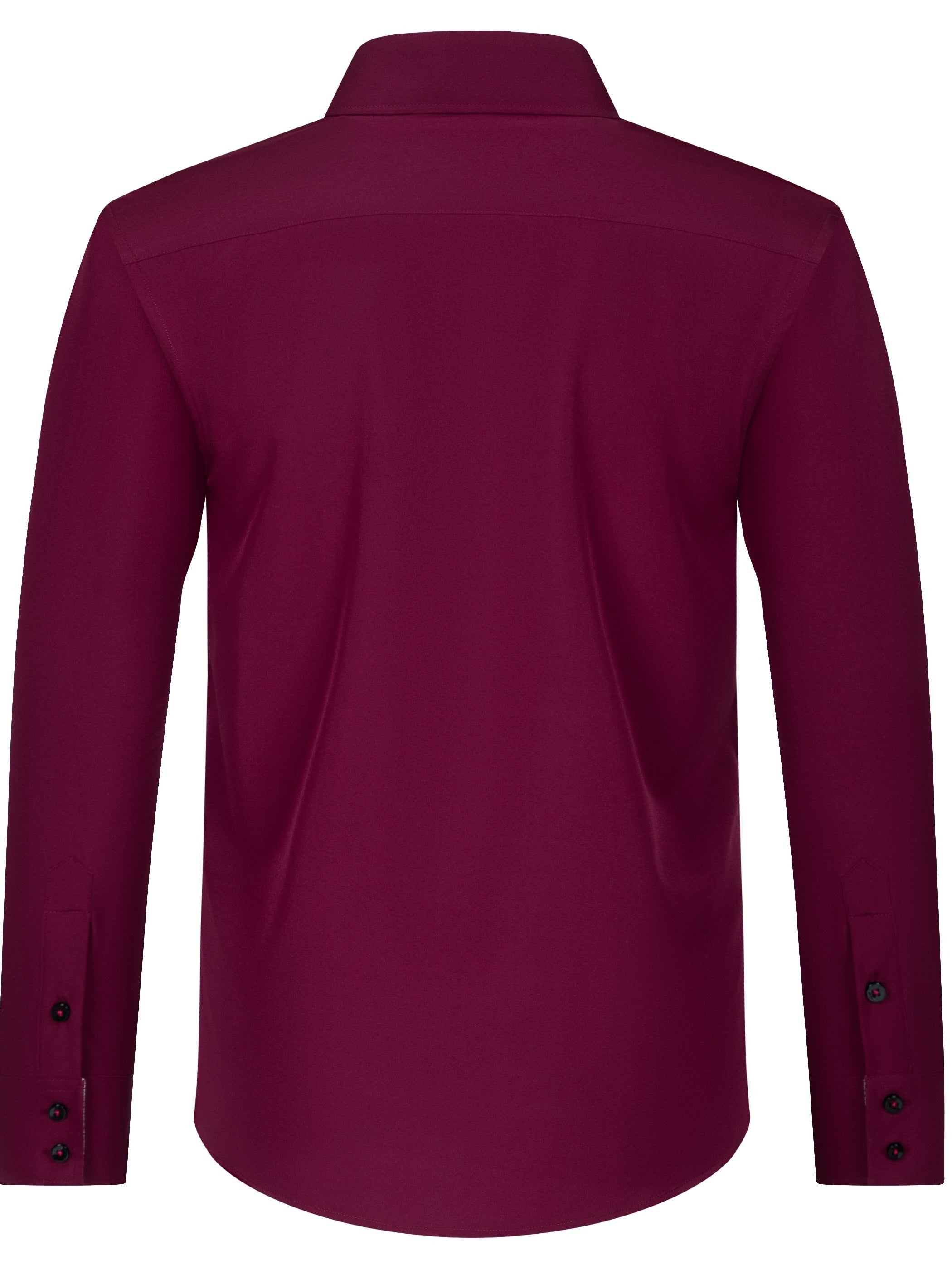 Men's Stylish  Long Sleeve Button-Up Shirt