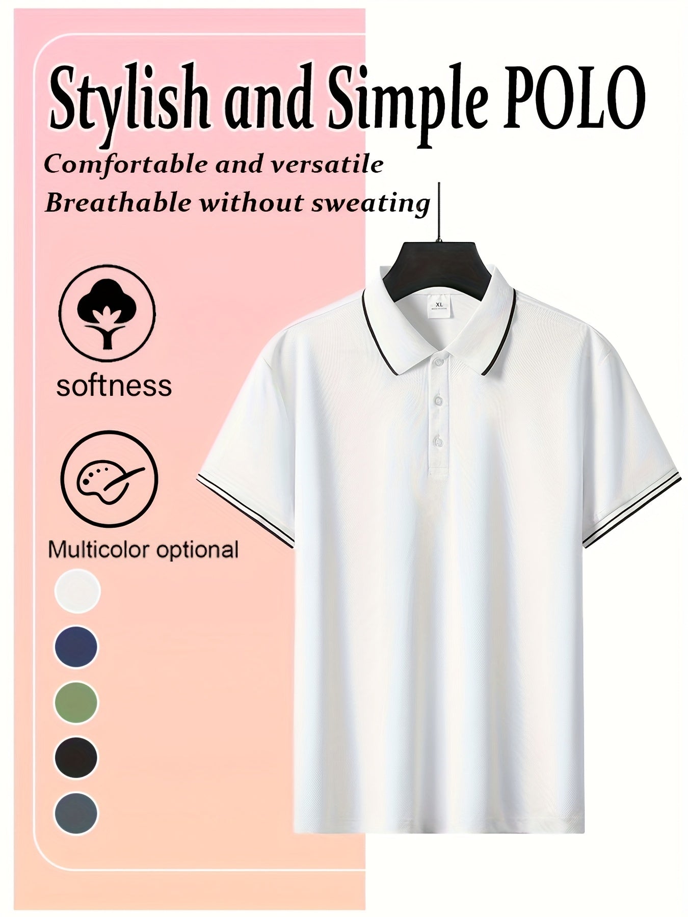 Women's Short Sleeve Polo Top
