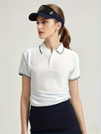 Women's Short Sleeve Polo Top
