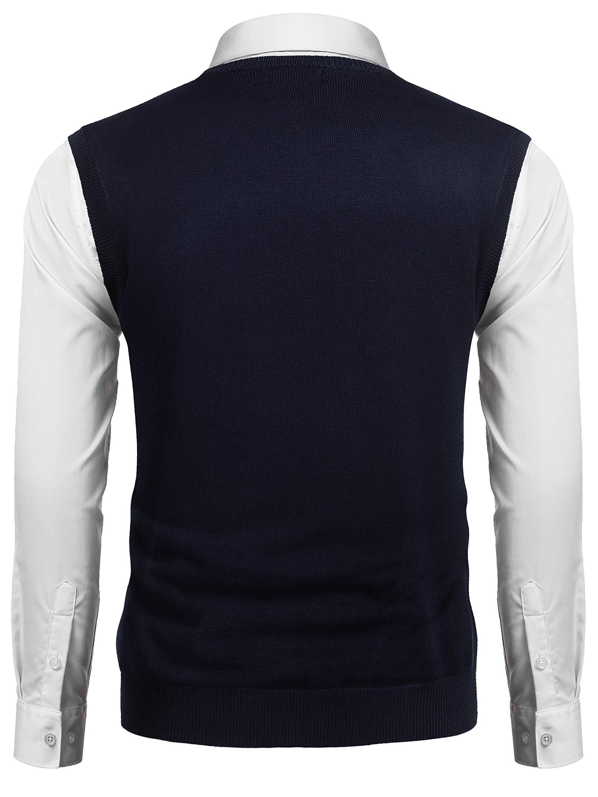 Slim Fit Argyle Sweater Vest
