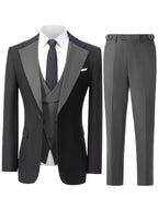 Men's 3pcs Suit for Groom And Best Man