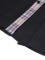 Men's Fashion Color Block Long Sleeve Casual Shirt