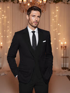 Men's 3pcs Suit for Groom And Best Man