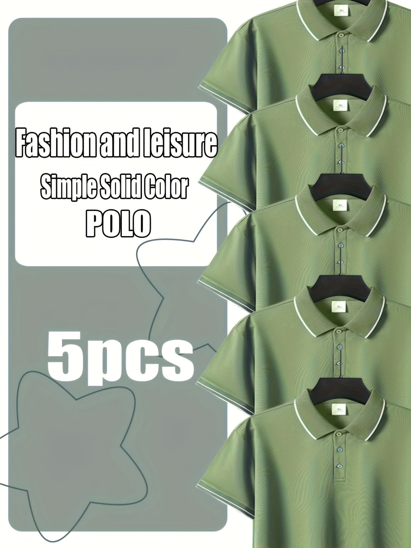 5pcs set Women's Summer Shirt