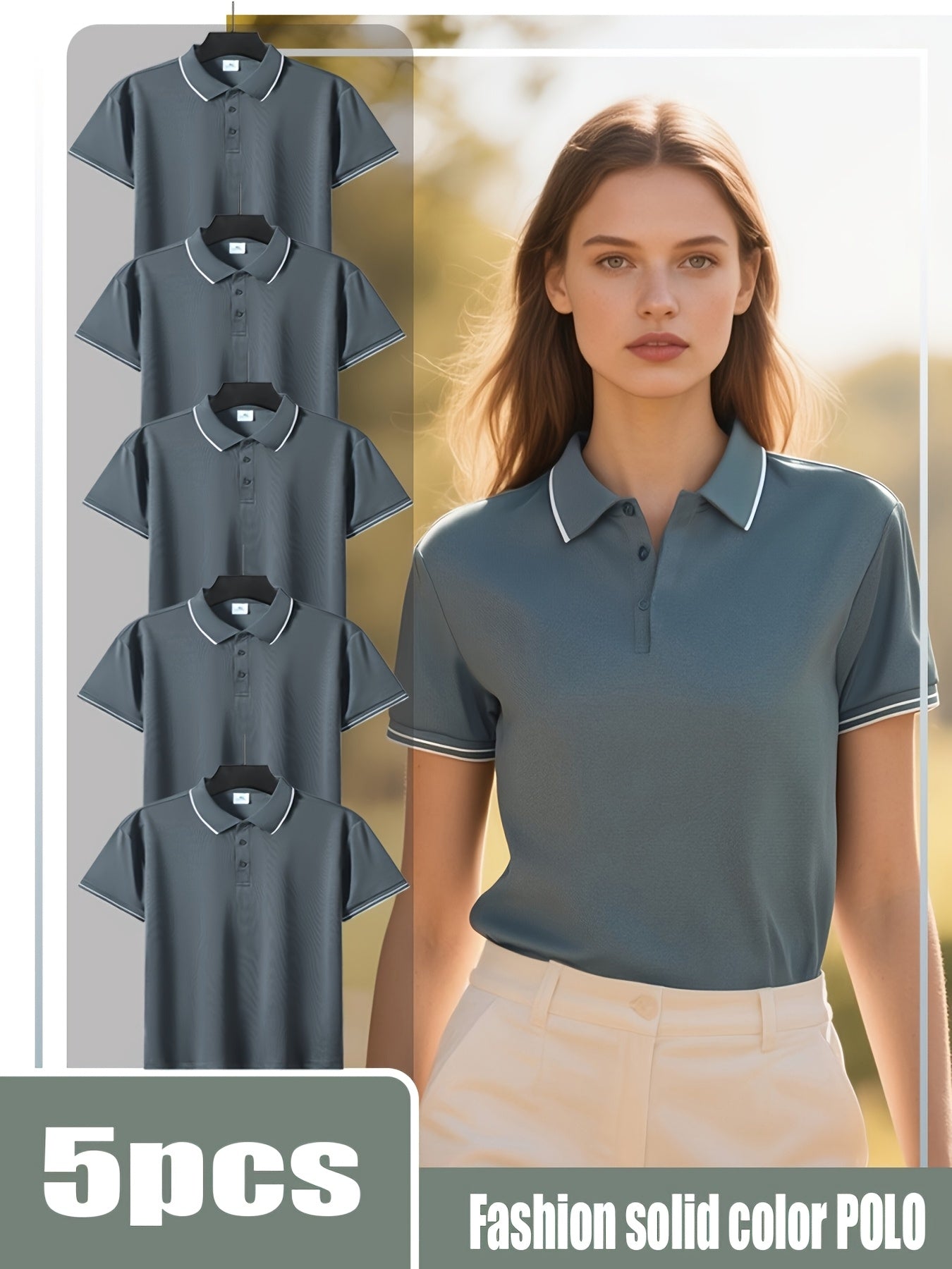 5pcs set Women's Summer Shirt