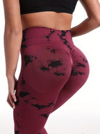5 Pack of High-Waist Abdominal Control Yoga Pants