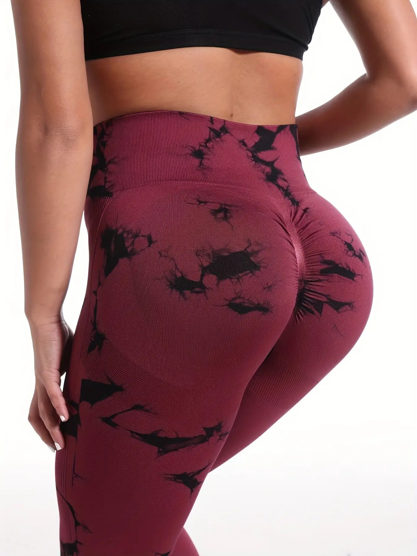 5 Pack of High-Waist Abdominal Control Yoga Pants