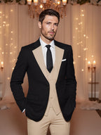 Men's 3pcs Suit for Groom And Best Man