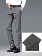Men's Lightweight Checkered Dress Pants