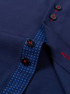 Men's Stylish  Long Sleeve Button-Up Shirt