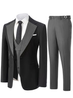 Men's 3pcs Suit for Groom And Best Man