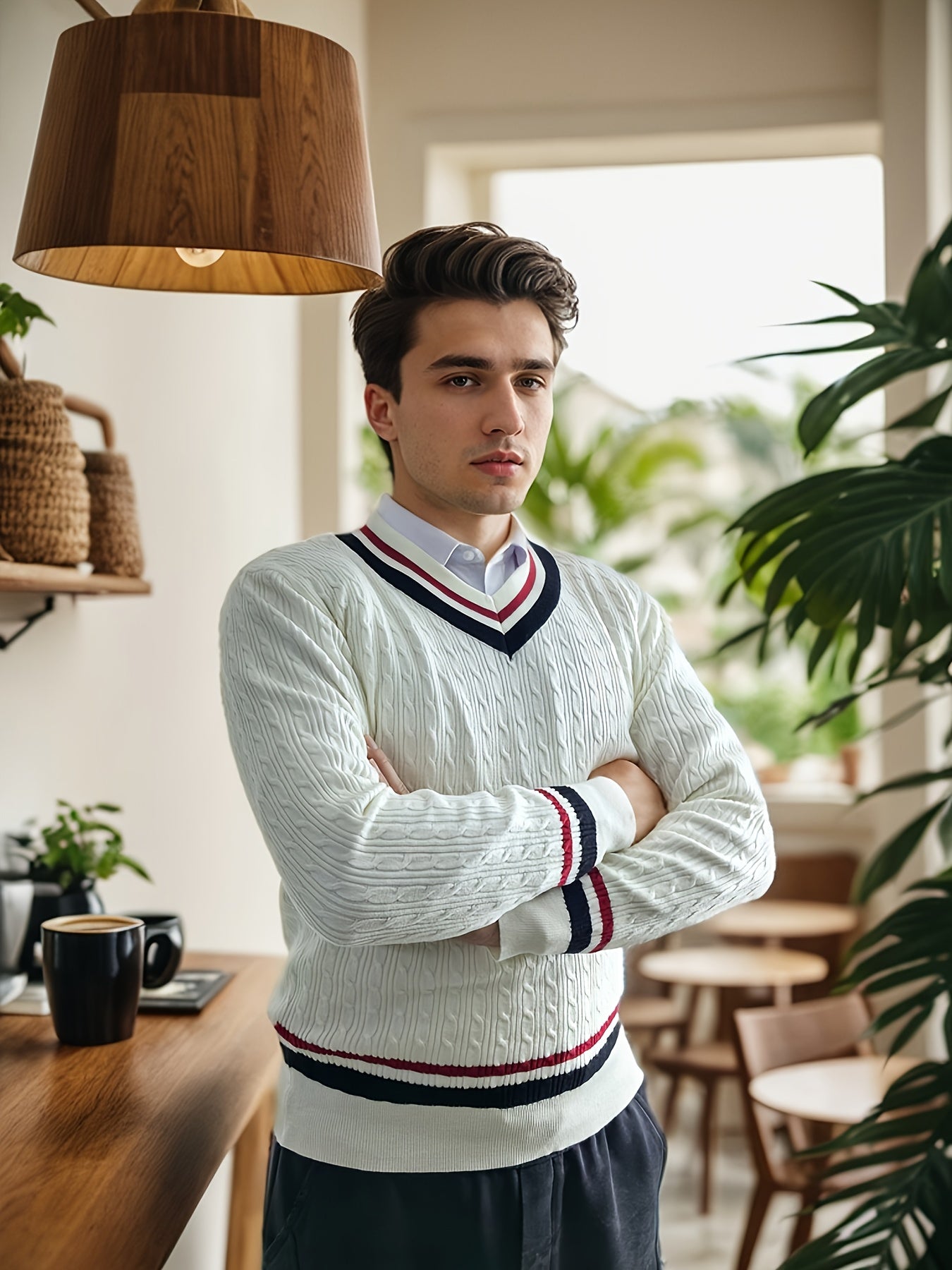 Bachelor's V-Neck Sweater