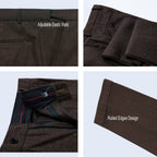 Men's Wool Blend Herringbone Pants