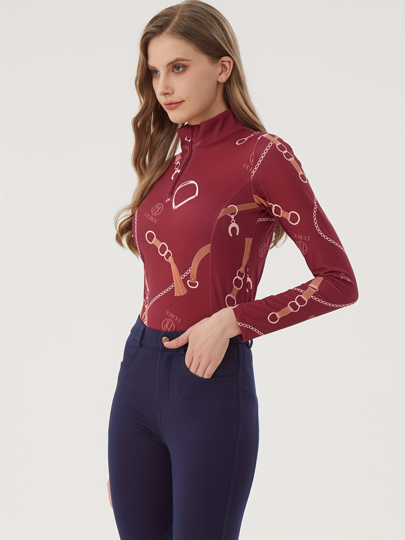 equestrian tops women