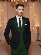 Men's 3pcs Suit for Groom And Best Man