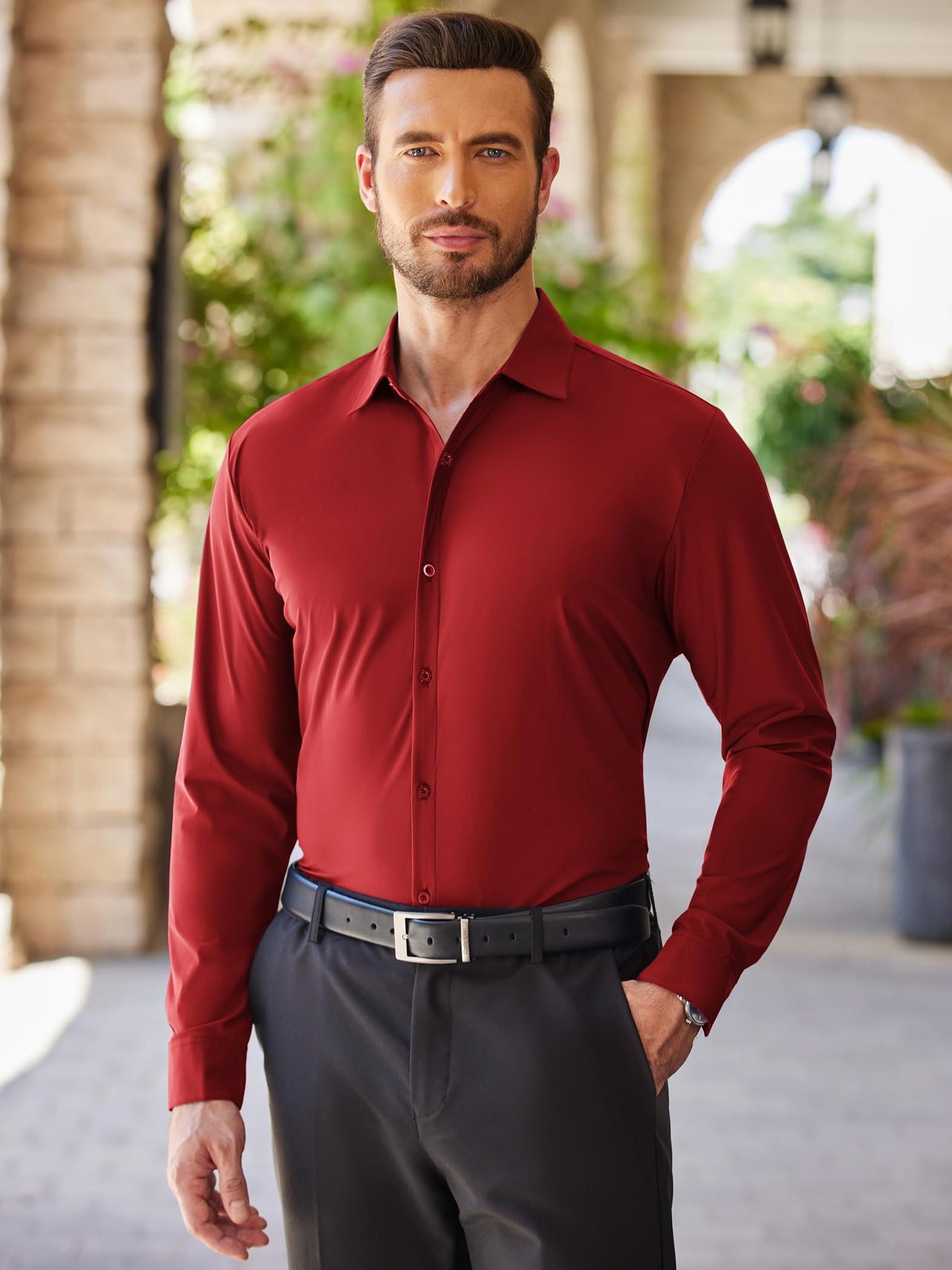Men's Stretch Dress Shirts