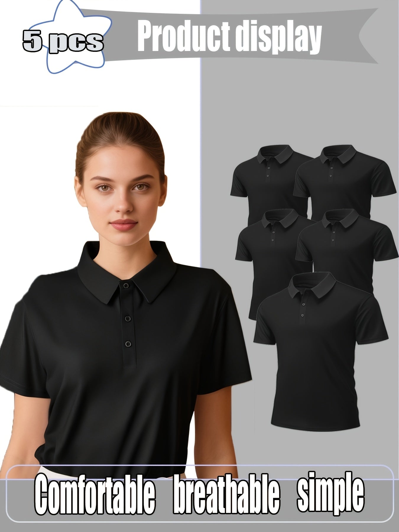 5pcs Set POLO Shirt