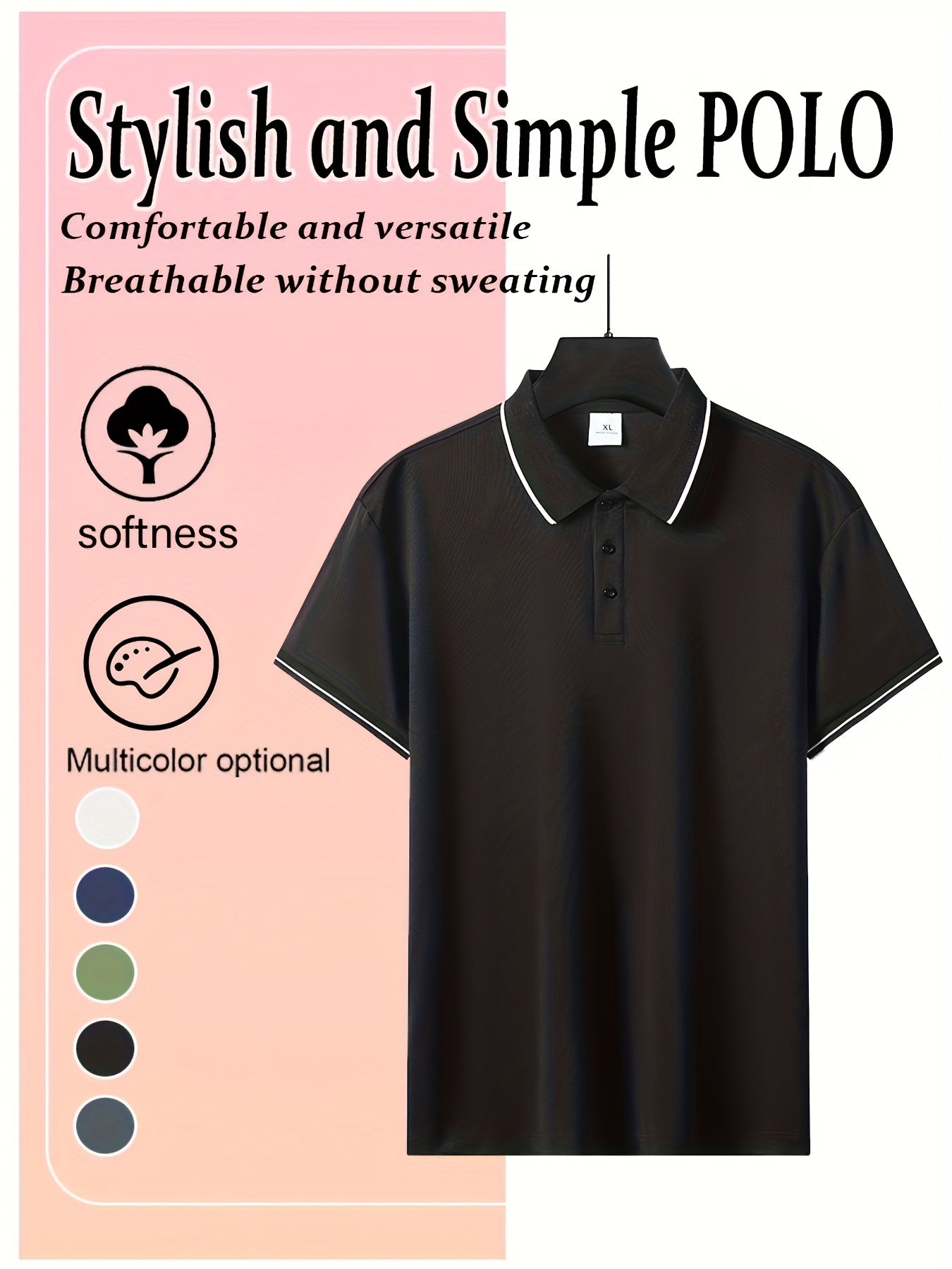 Women's Short Sleeve Polo Top