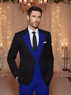 Men's 3pcs Suit for Groom And Best Man