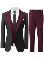 Men's 3pcs Suit for Groom And Best Man