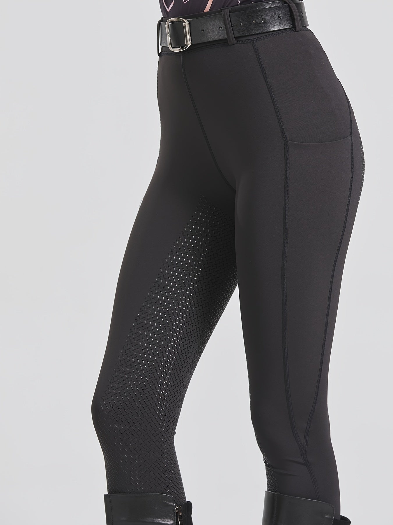 High-waisted Elastic and breathable riding pants