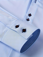 Men's Stylish  Long Sleeve Button-Up Shirt
