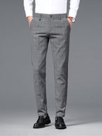 Men's Lightweight Checkered Dress Pants