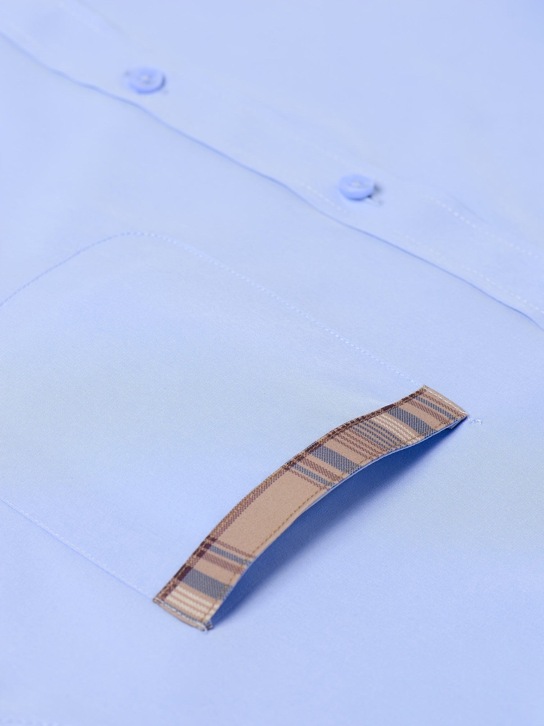 Men's Fashion Color Block Long Sleeve Casual Shirt