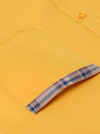 Men's Fashion Color Block Long Sleeve Casual Shirt