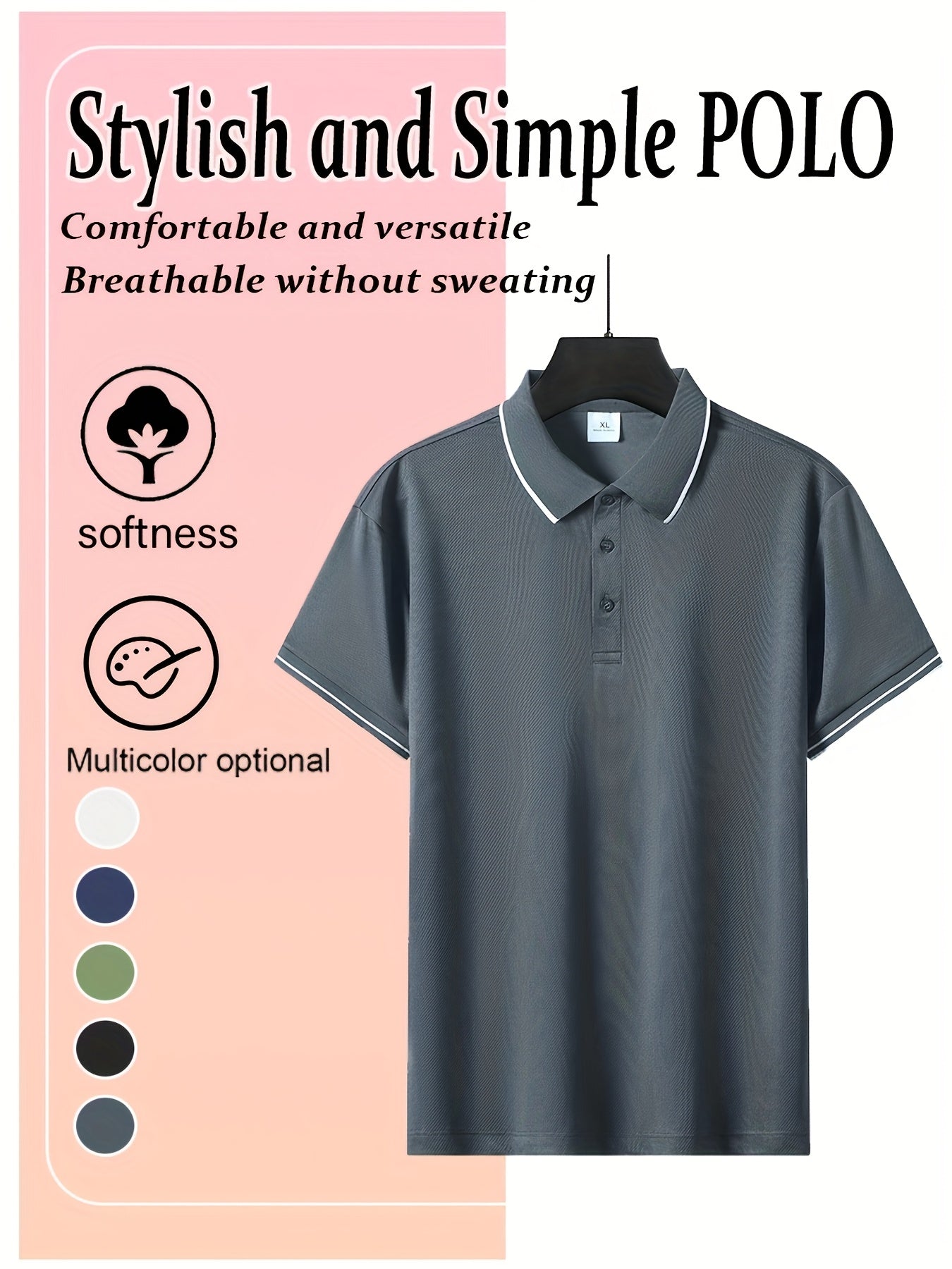 Women's Short Sleeve Polo Top