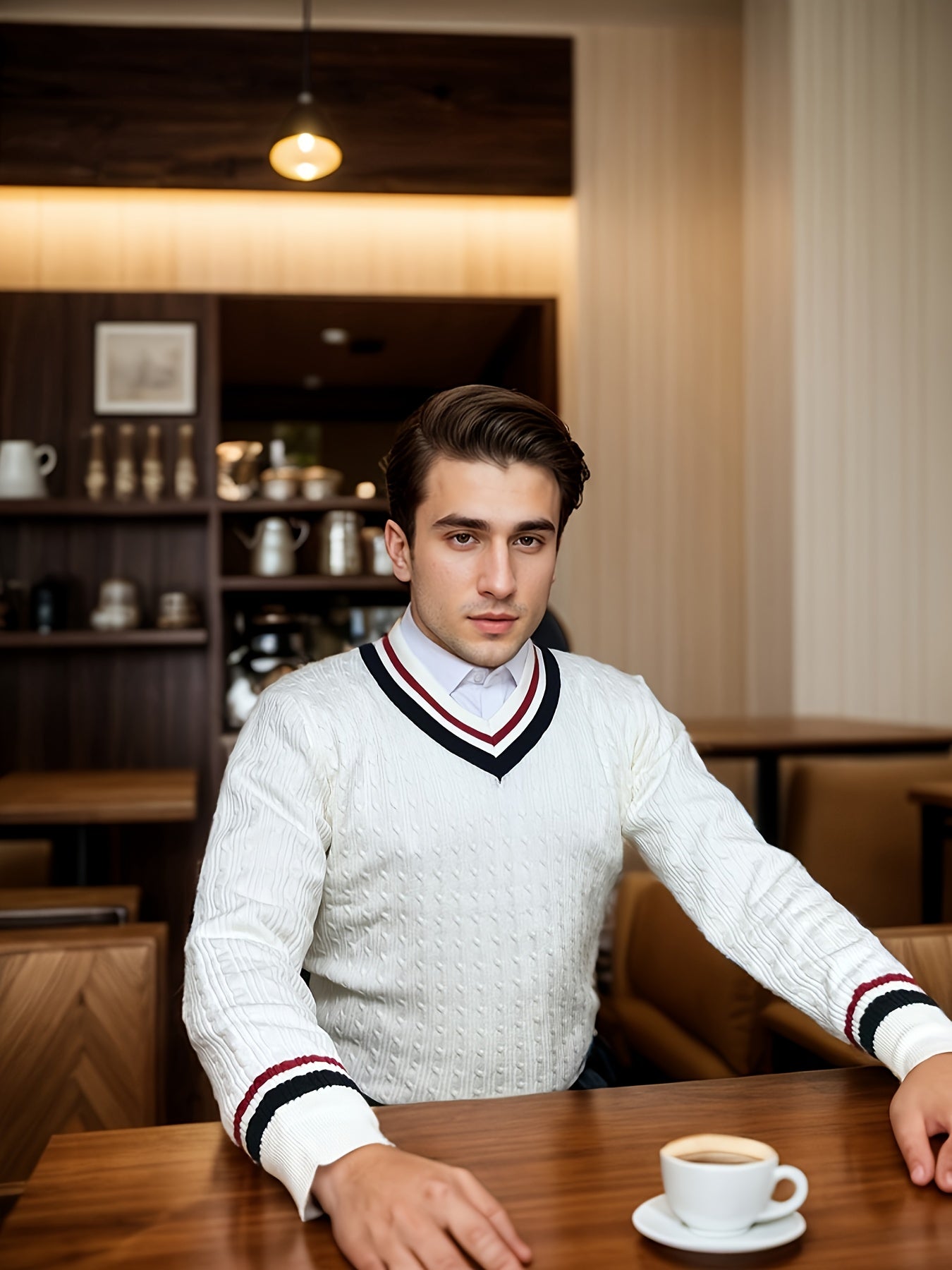 Bachelor's V-Neck Sweater