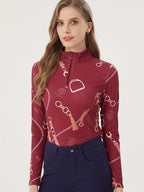 equestrian tops women