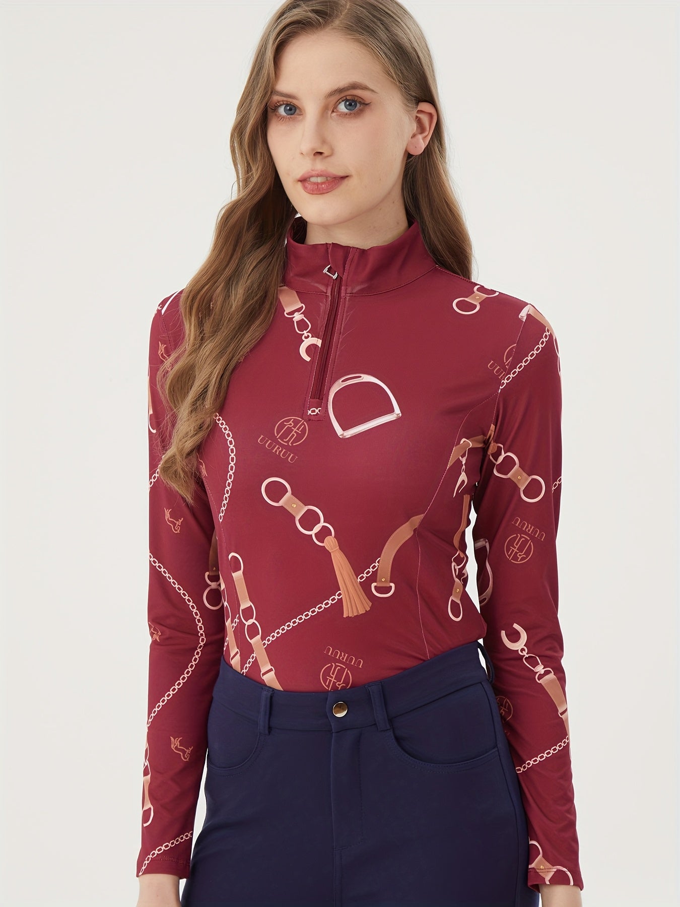equestrian tops women
