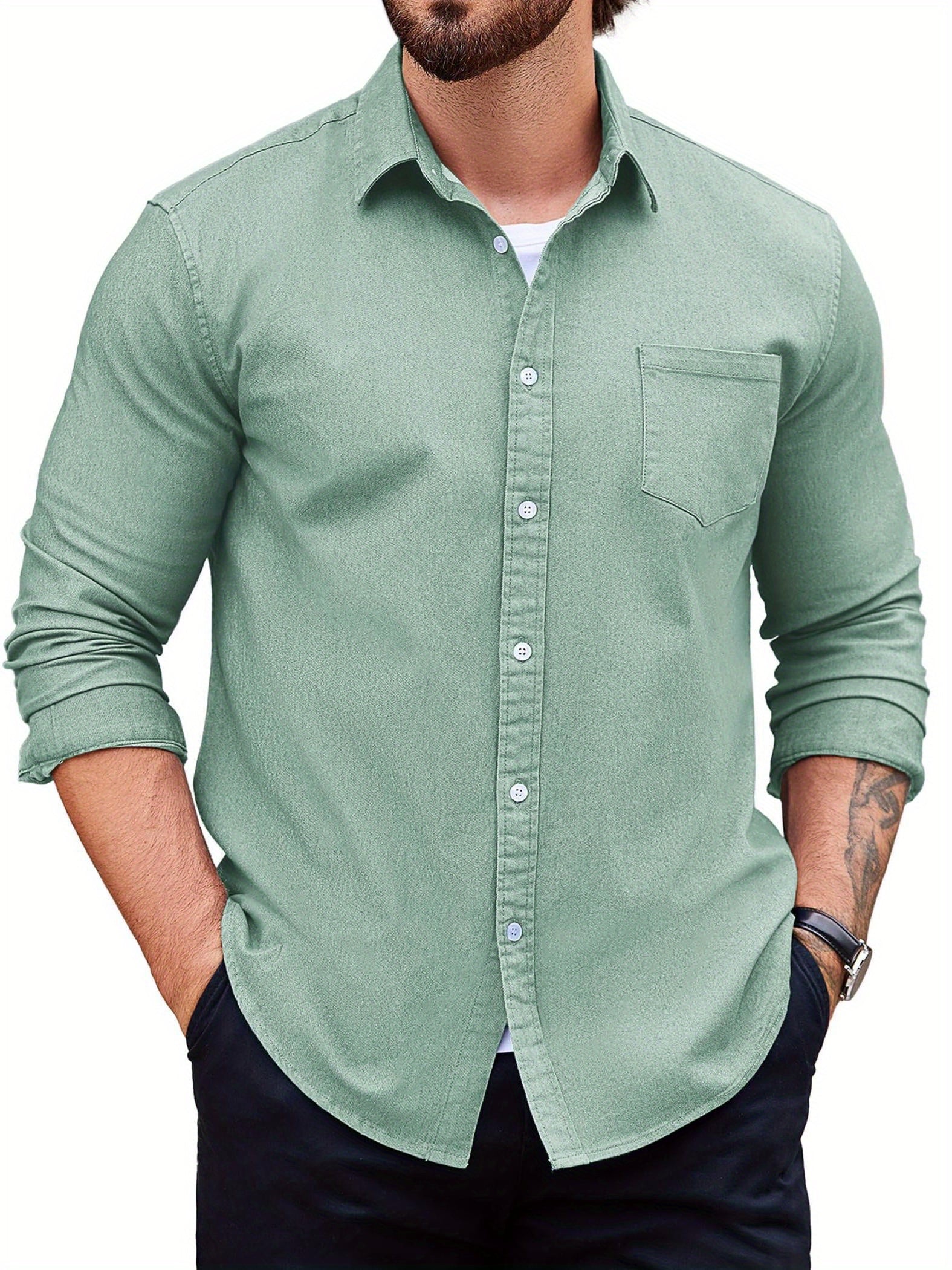Men's Denim Shirt