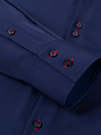 Men's Stylish  Long Sleeve Button-Up Shirt