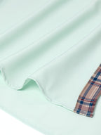 Men's Fashion Color Block Long Sleeve Casual Shirt