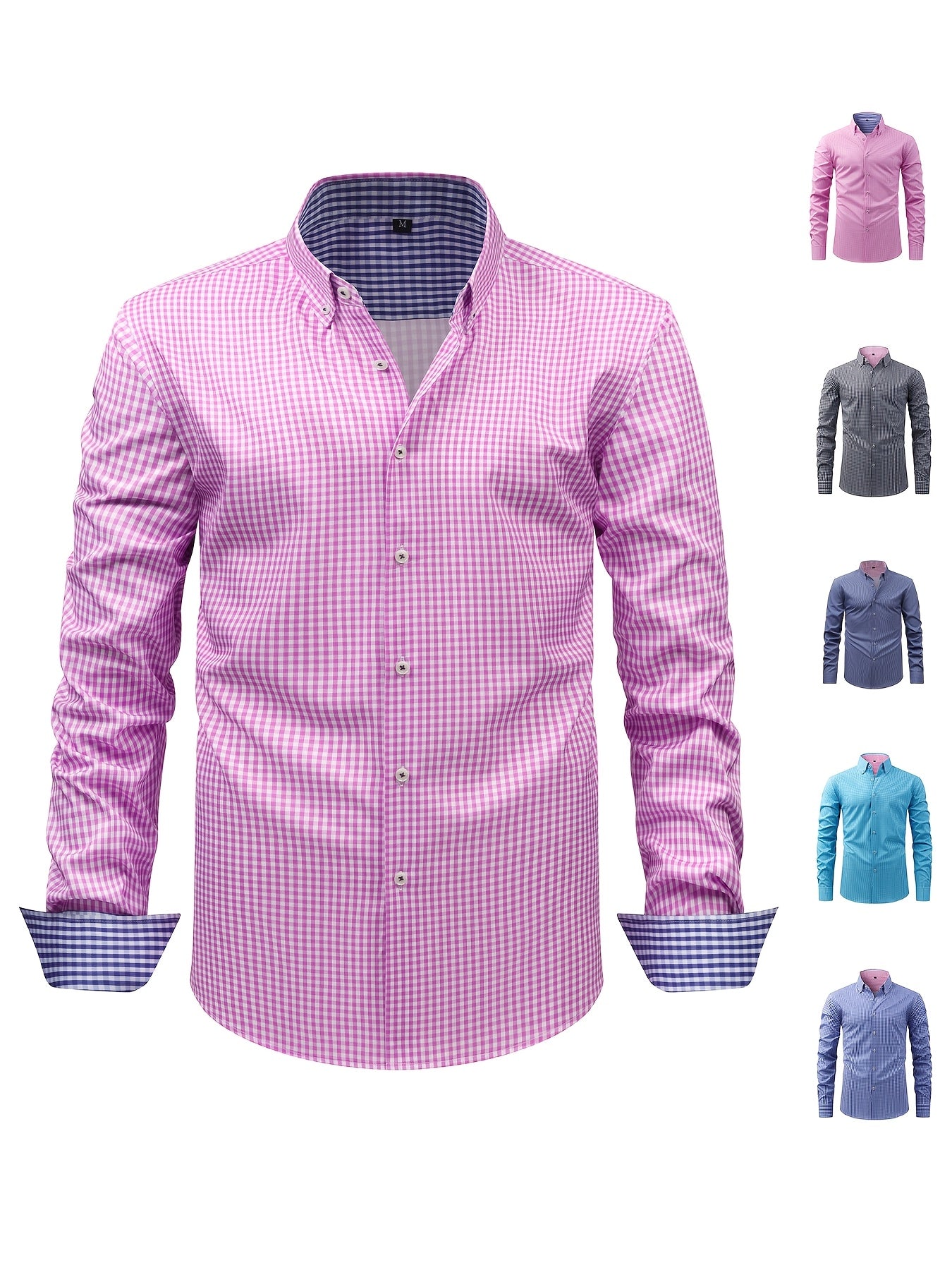 Men Classic Checkered Shirt