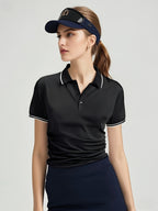 Women's Short Sleeve Polo Top