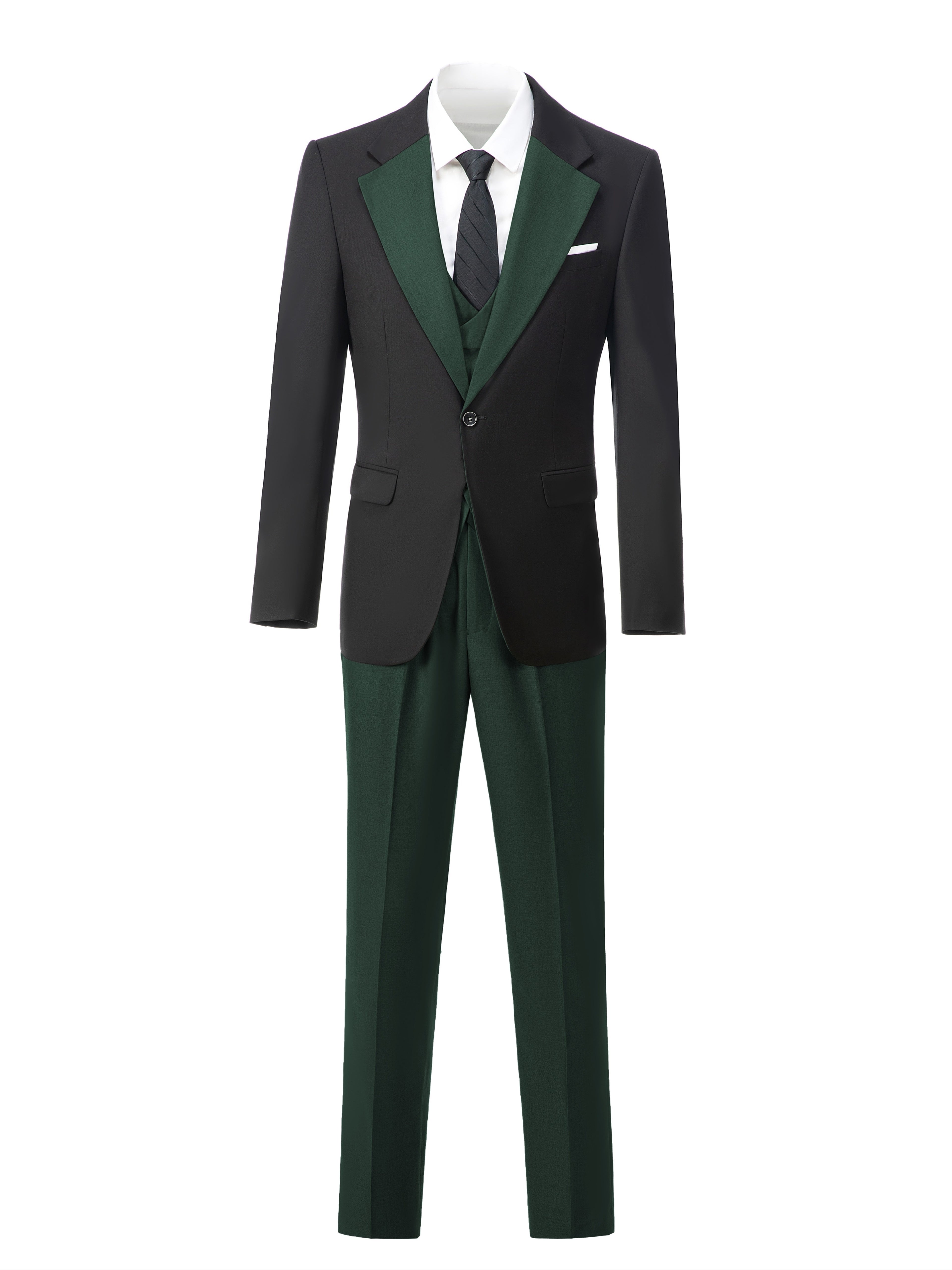 Men's 3pcs Suit for Groom And Best Man