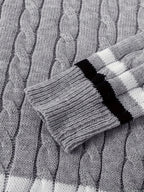 V-neck Bachelor's Pie Men's Sweater Pullover