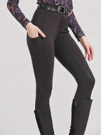 High-waisted Elastic and breathable riding pants
