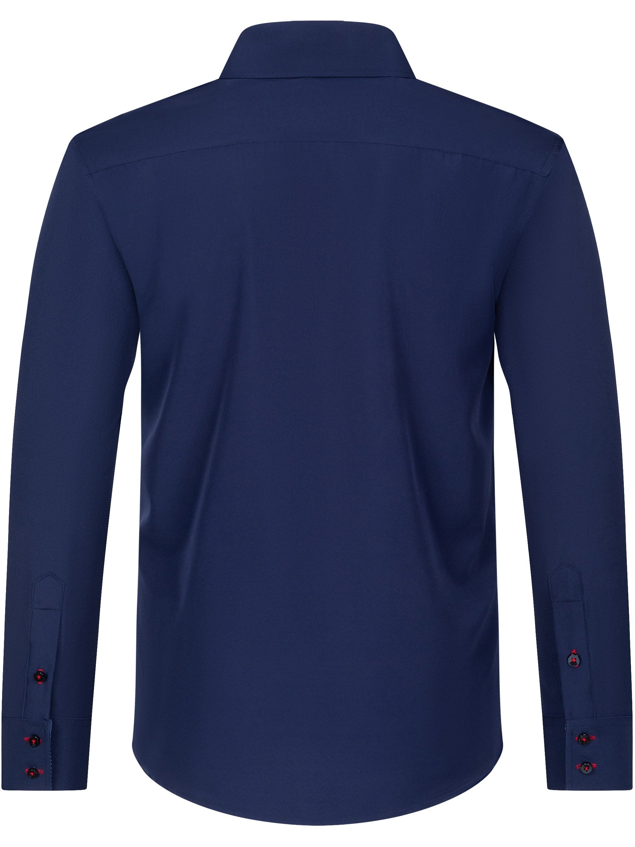 Men's Stylish  Long Sleeve Button-Up Shirt
