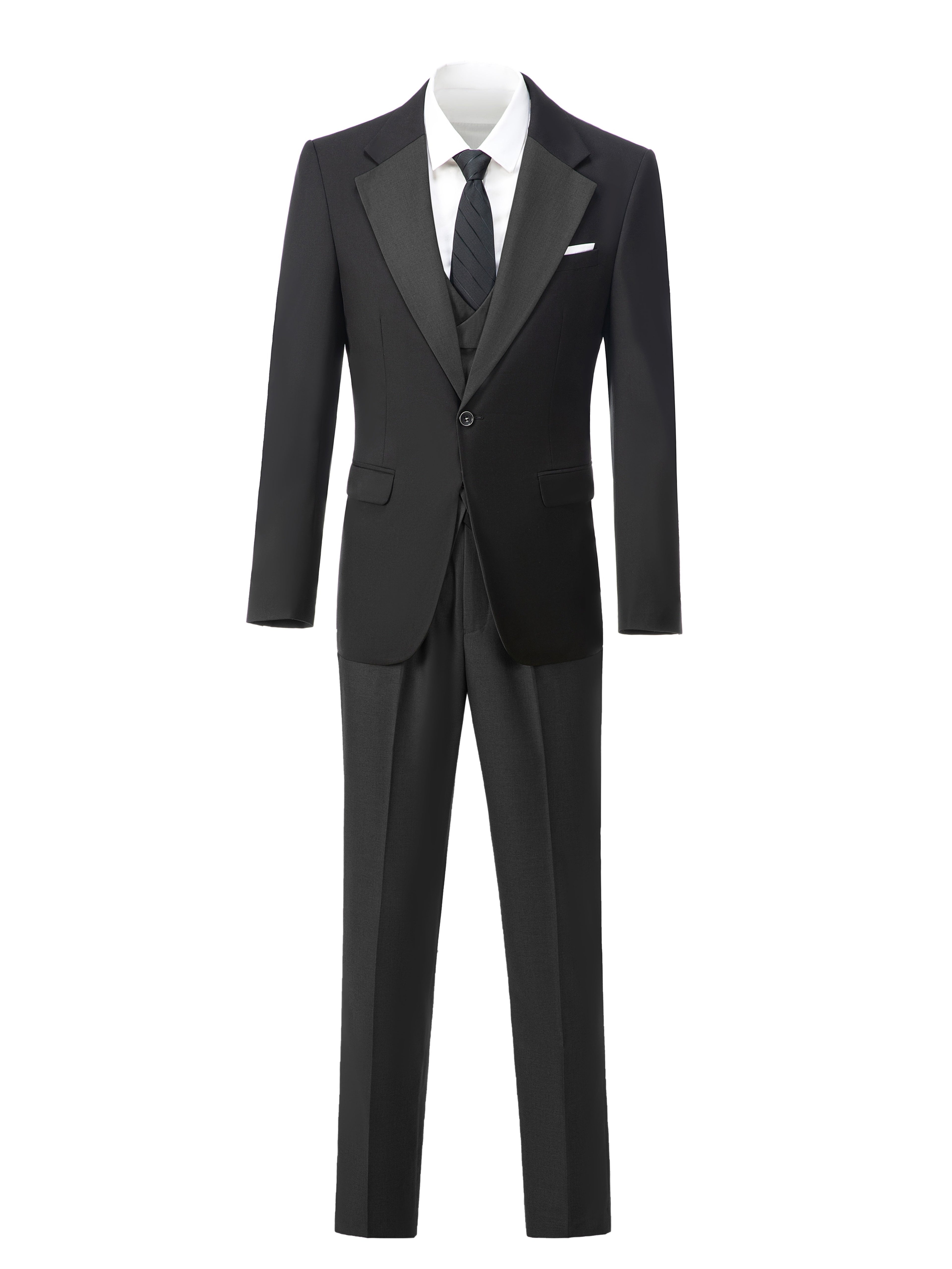 Men's 3pcs Suit for Groom And Best Man