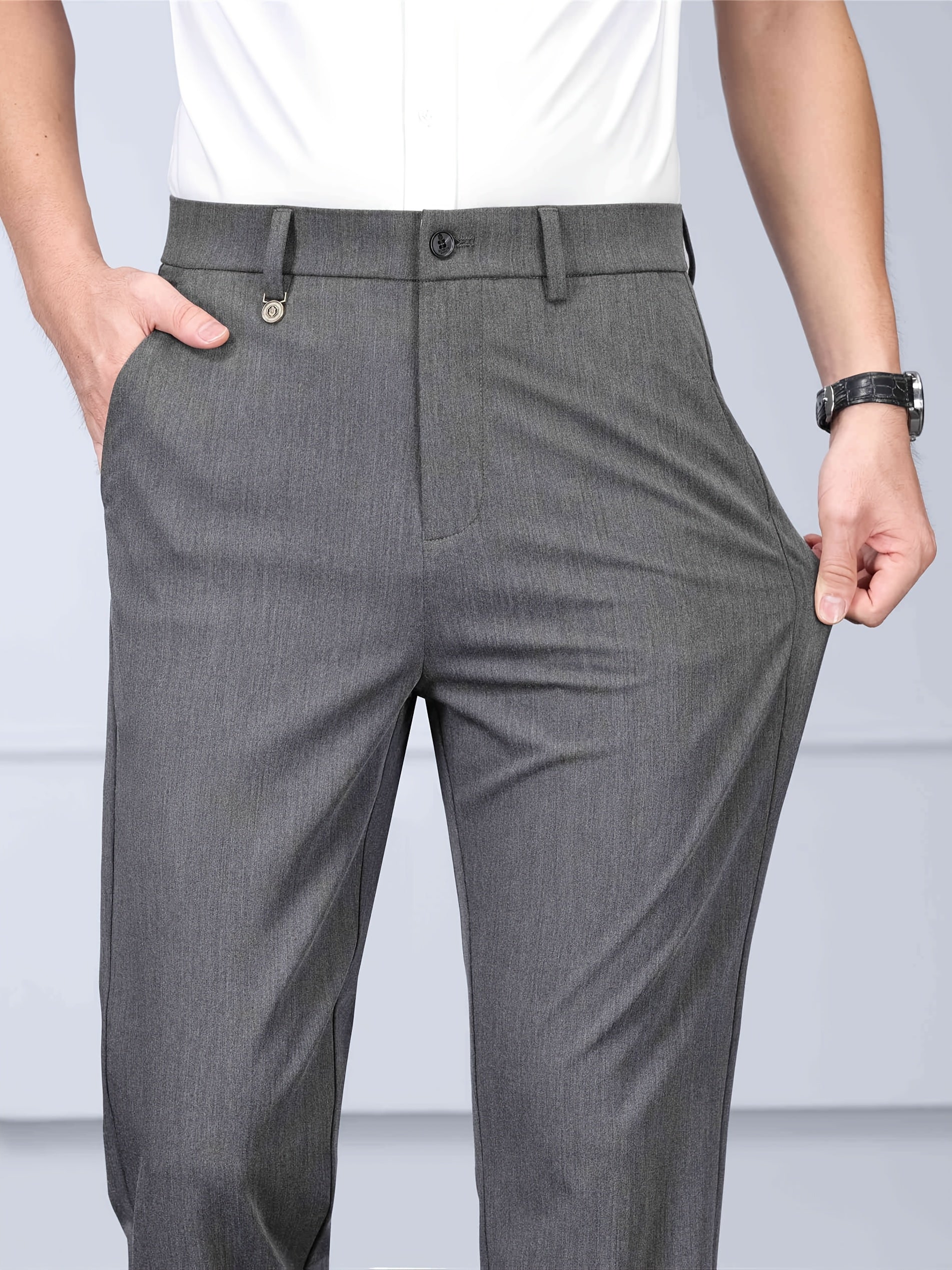 Men's Light Business Casual Trousers