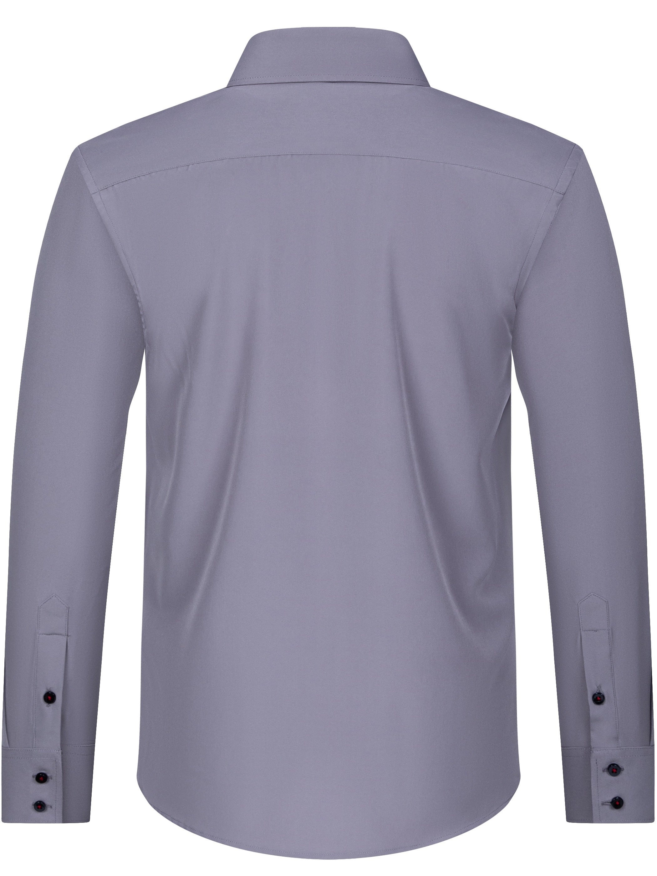 Men's Stylish  Long Sleeve Button-Up Shirt