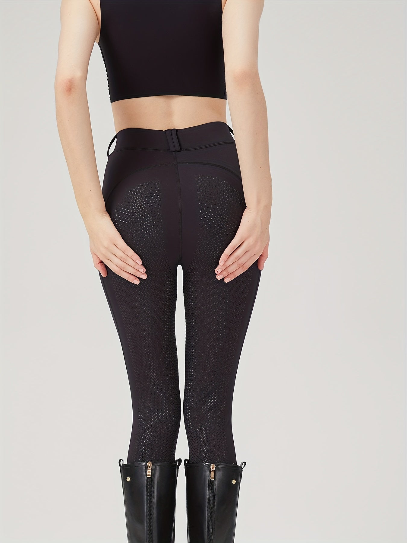 High-waisted Elastic and breathable riding pants