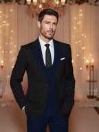 Men's 3pcs Suit for Groom And Best Man