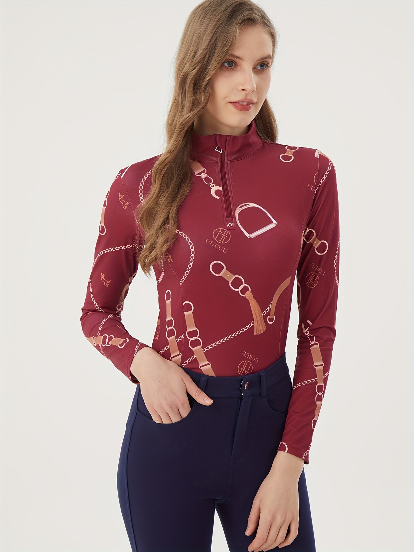 equestrian tops women