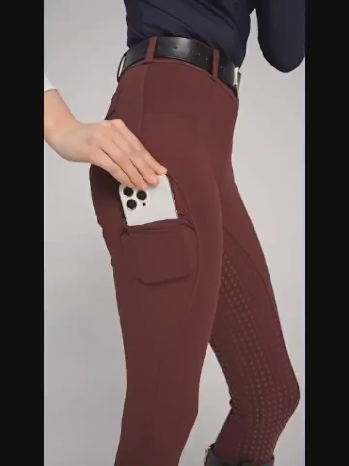 Full Silicone Riding Pants